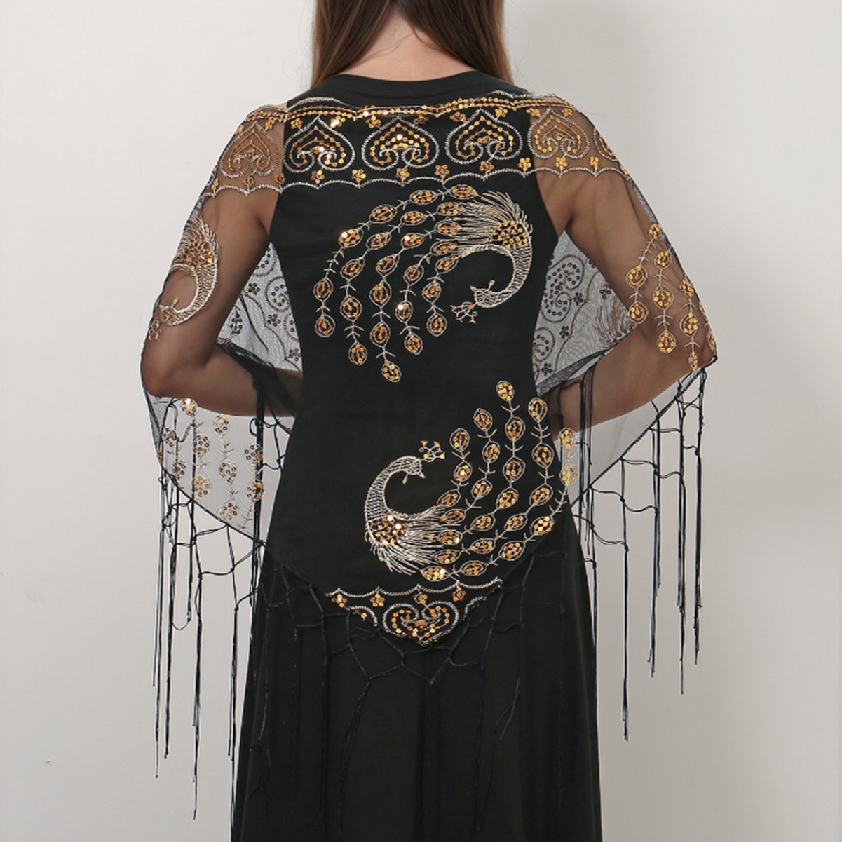 Ethnic Fashion Sale - Cross Border Hot Sale Peacock Fringe