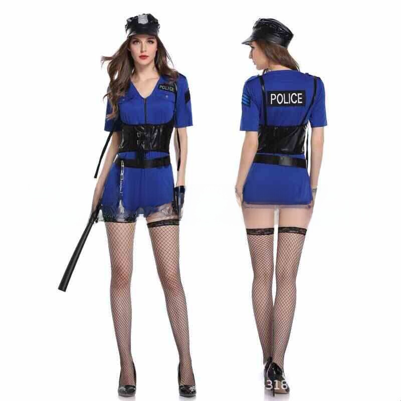Halloween Police Woman Uniform - Ethnic Wear Fashion Brand ulasan dan harga