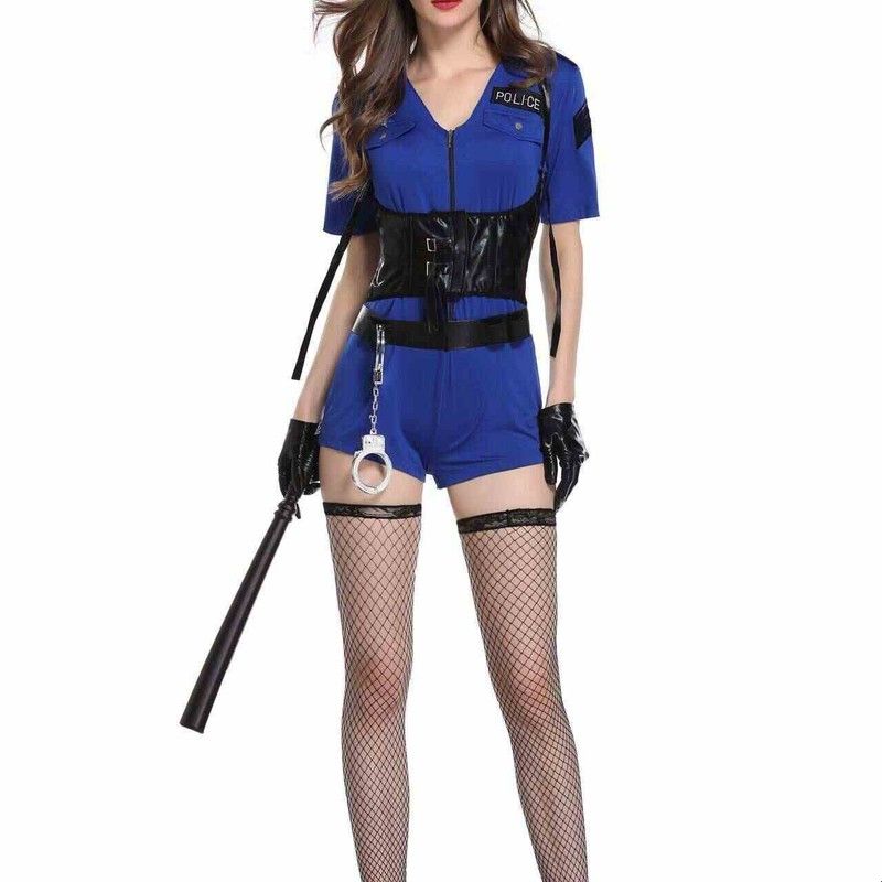 Halloween Police Woman Uniform - Ethnic Wear Fashion Brand ulasan dan harga
