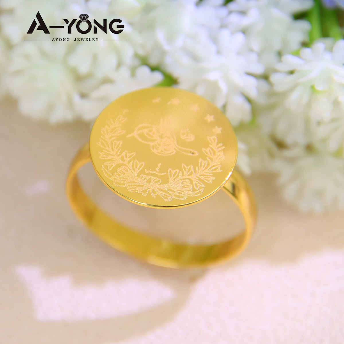 Turkish Coins Rings 18k Gold P - Ethnic Fashion Dubai ulasan dan harga