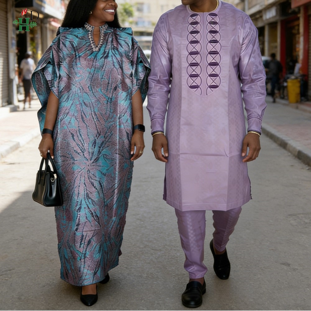 H&D African Dresses For Couple - Boubou Men Africa ulasan dan harga