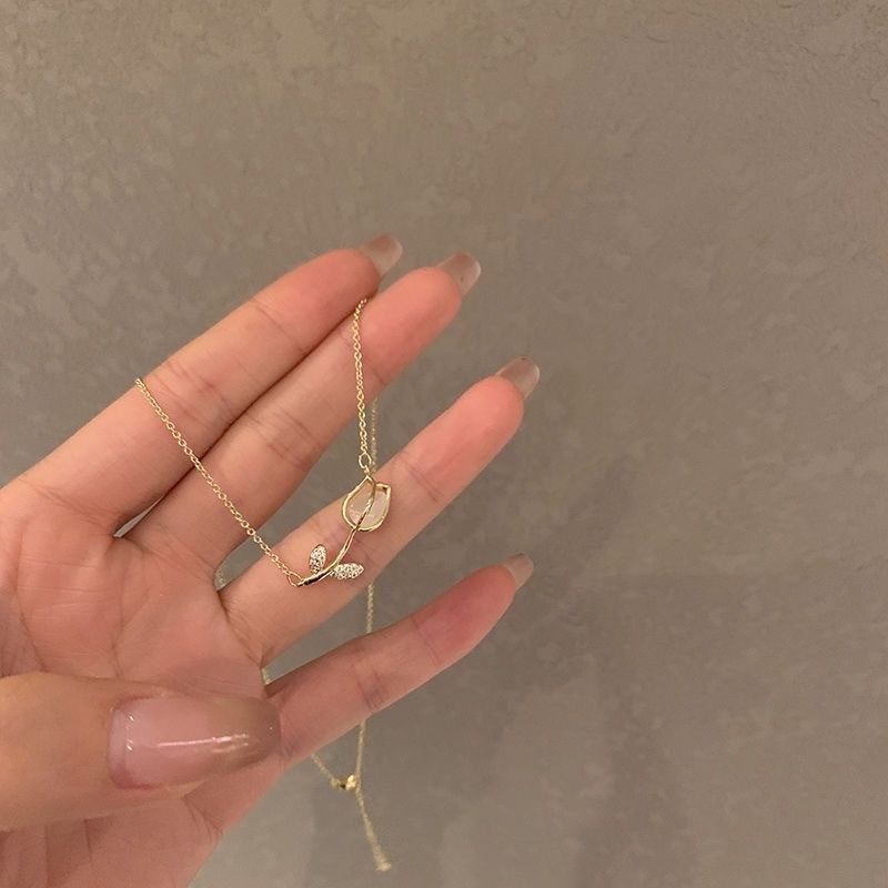 Korean Girl Necklace Sweet New - Ethnic Fashion Sale ulasan dan harga