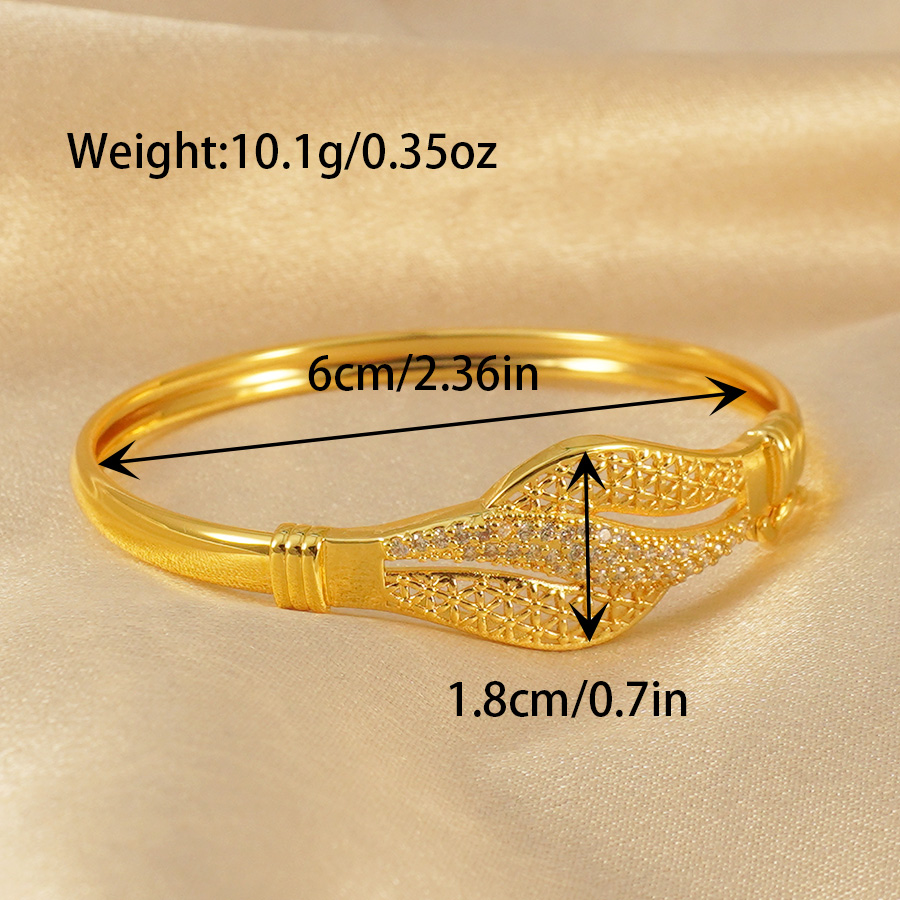 1Pcs Dubai Flower Zirconium In - Ethnic Fashion Dubai ulasan dan harga