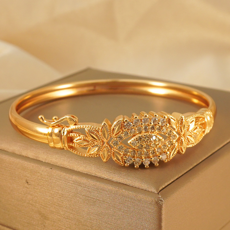 1Pcs Dubai Flower Zirconium In - Ethnic Fashion Dubai ulasan dan harga