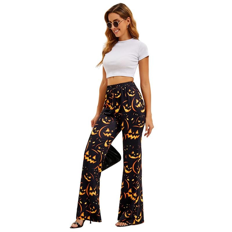 Halloween Bat Pumpkin Print Wo - Ethnic Wear Fashion Brand ulasan dan harga