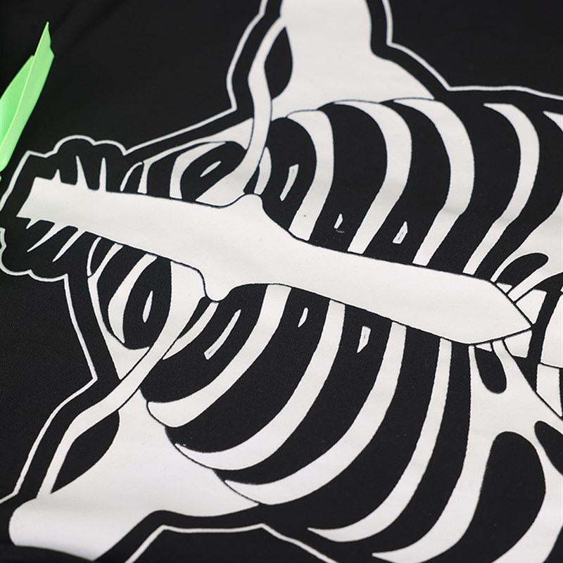 Black Glowing Skeleton Costume - Ethnic Clothing & Online Fashion Store Khaadi Pk ulasan dan harga