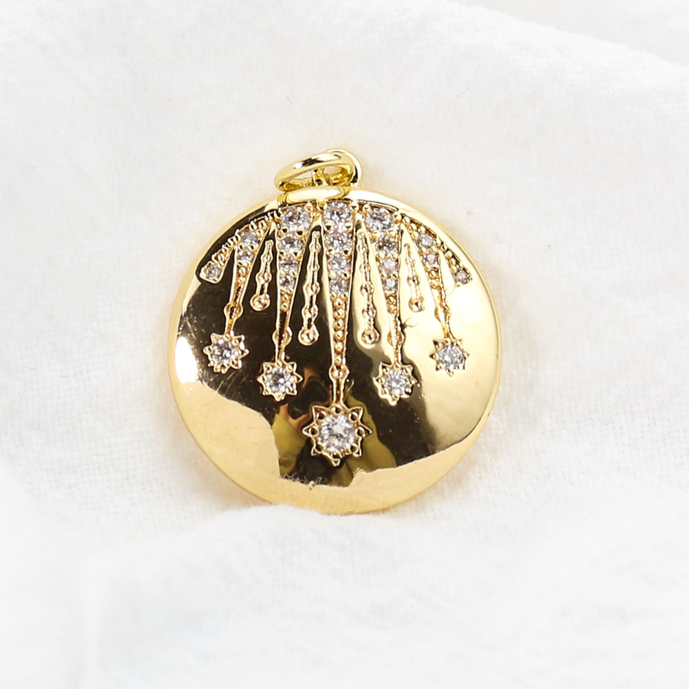 Coin Star Pendant Inlay with Z - Ethnic Fashion Shoot ulasan dan harga