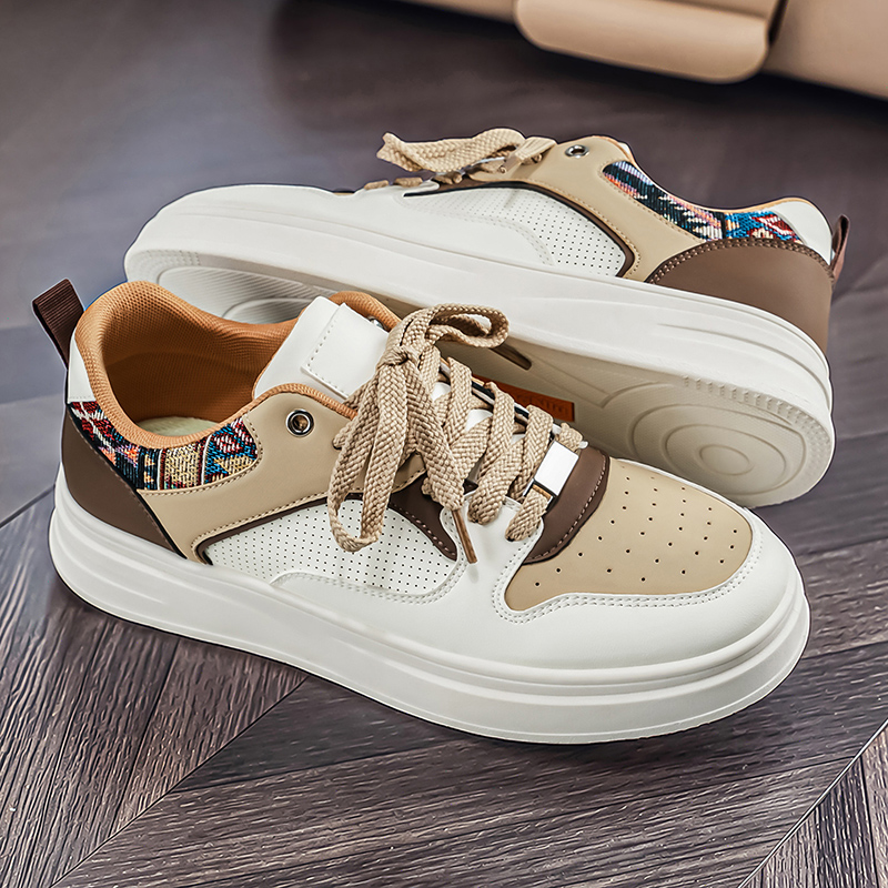 Men's White Platform Skate Sho - Ethnic Fashion Walk ulasan dan harga